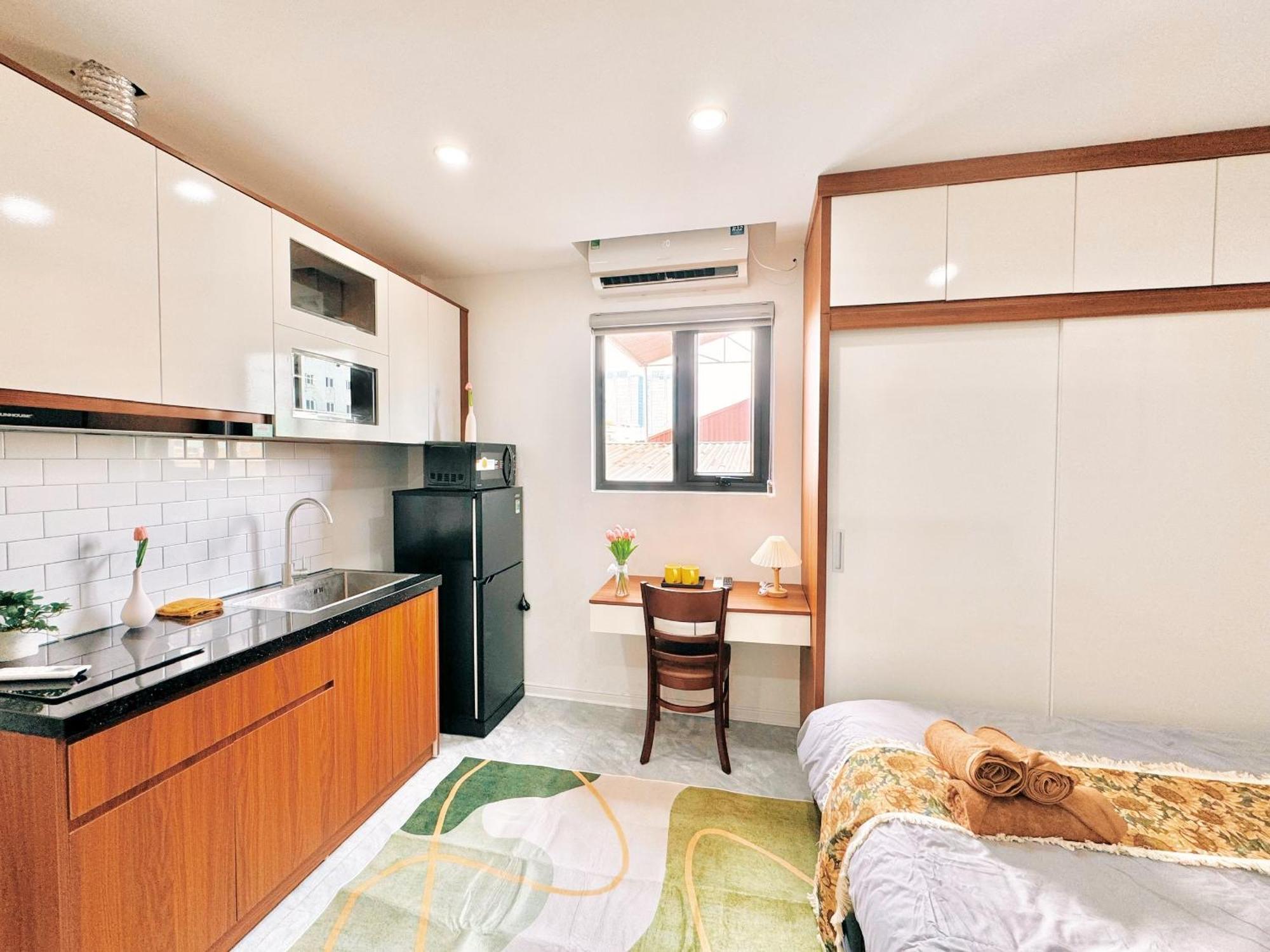 Modern & Comfy Apartment Hanoi Exterior foto