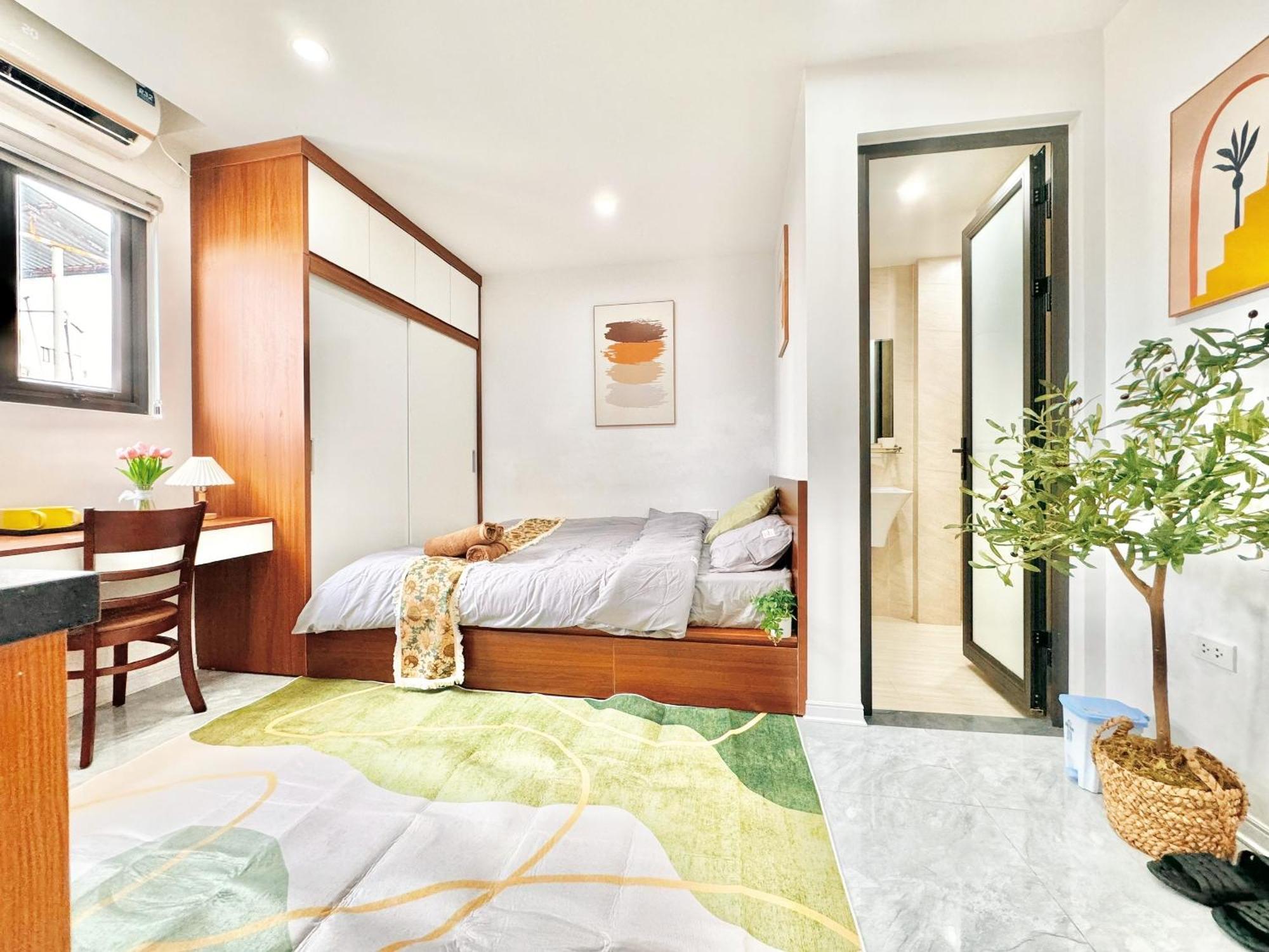 Modern & Comfy Apartment Hanoi Exterior foto