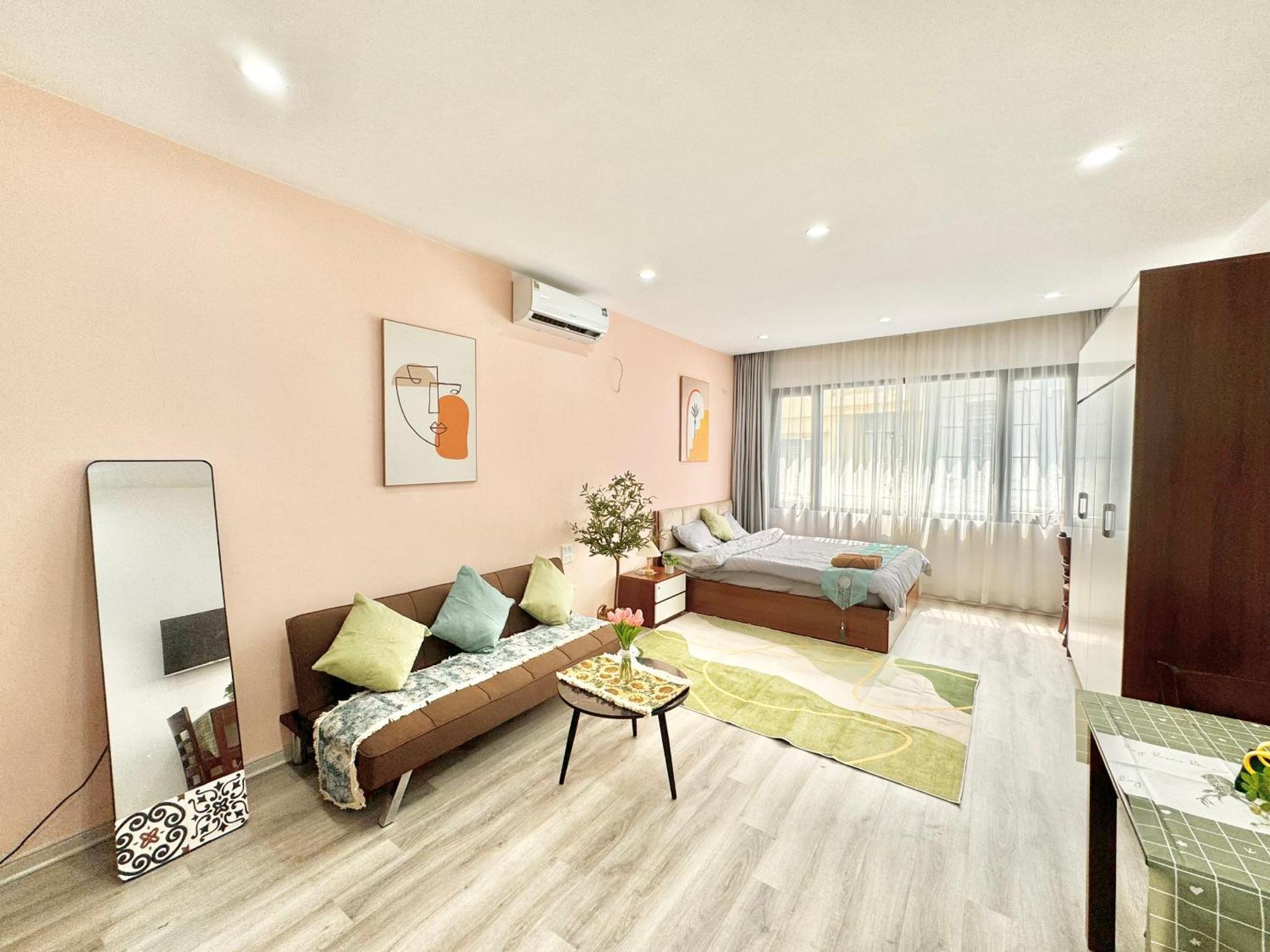 Modern & Comfy Apartment Hanoi Exterior foto