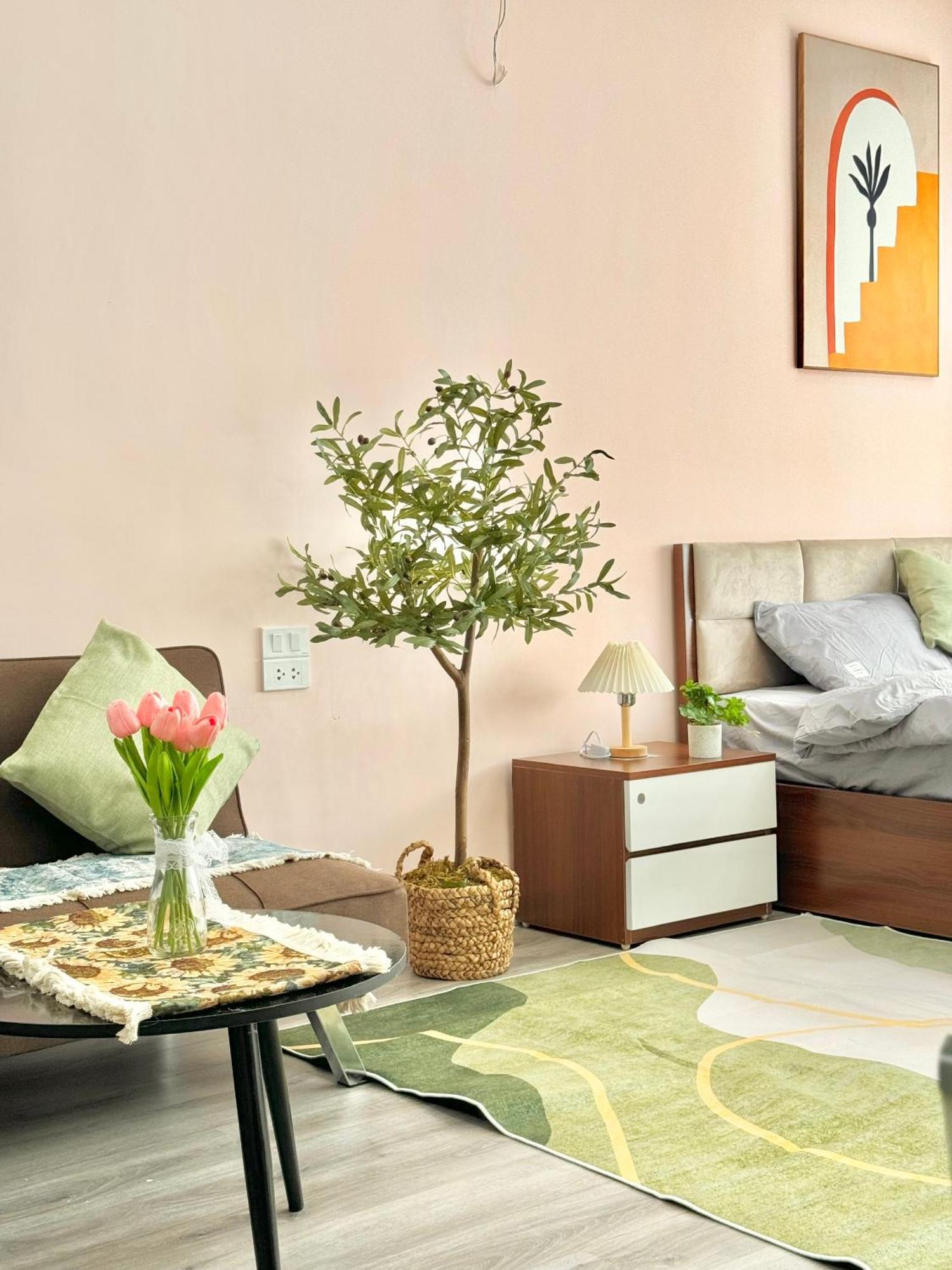 Modern & Comfy Apartment Hanoi Exterior foto